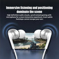 USB Type C in Ear Headphones HiFi Stereo Earphones With HD Mic Wired Earbuds For Samsung Galaxy S25 S24 S23 Wire Control Headset