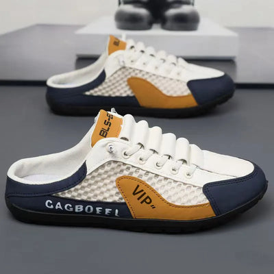 Men Casual Sneakers Summer Breathable Mesh Chunky Sole | SAMAG