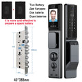 Outdoor Waterproof Lock Wifi Tuya APP Remote Voice Intercom Electronic Door Lock Face Fingerprint Smart Door Lock With Camera