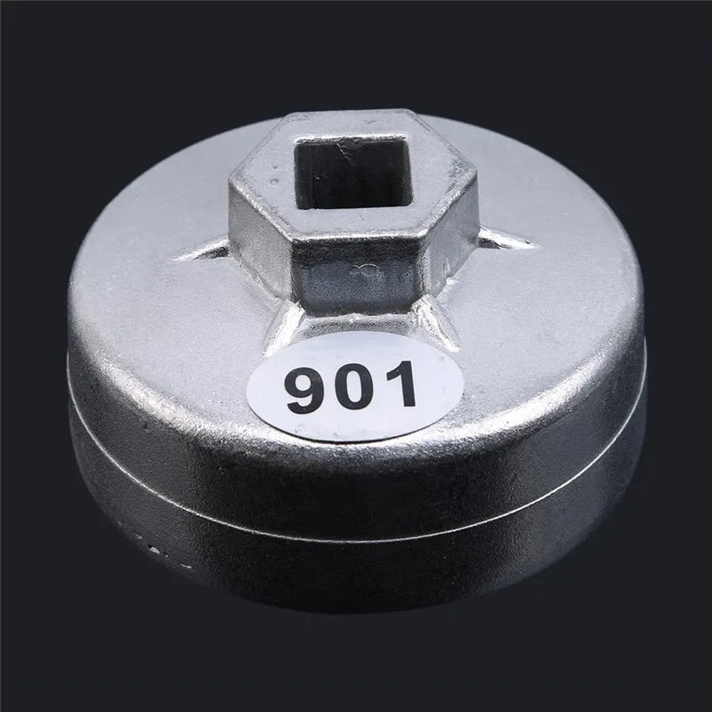 Wrench Auto Tool 1/2 Square Drive 65mm 67mm 74mm 79mm End Cap Oil Filter Wrench Auto Hand Tools Remover Tool For