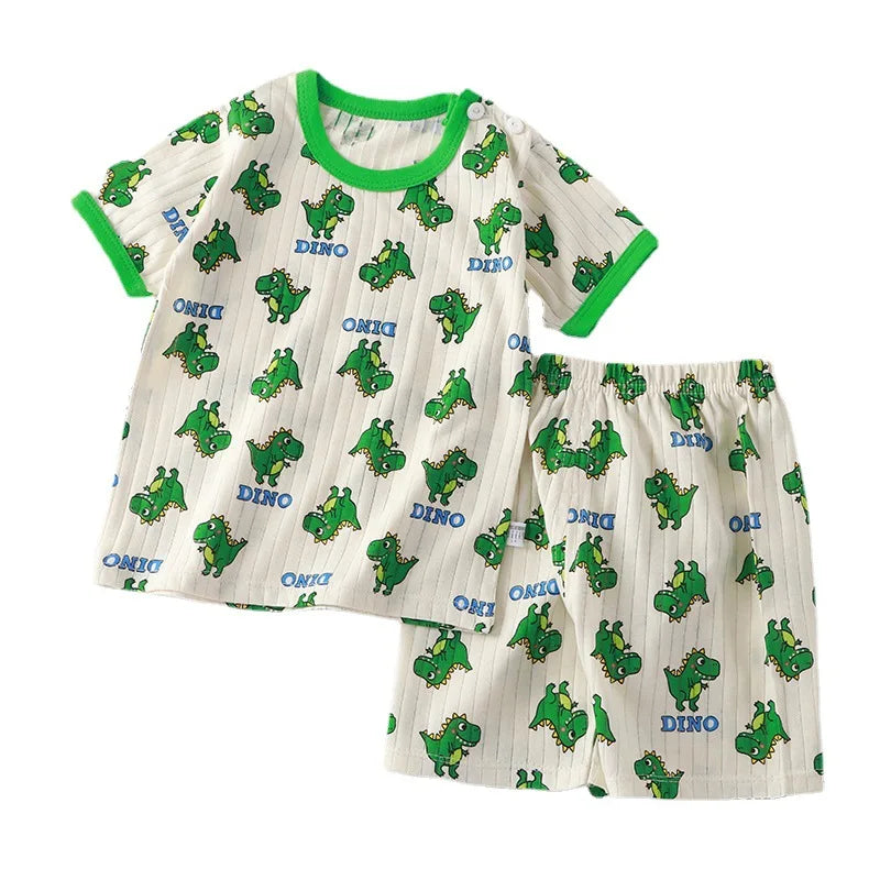 Children Clothing Set Child T-shirt Suit Summer Cotton | SAMAG