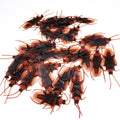 Rubber Cockroach Prop Realistic Fake Prank Joke Toy for Halloween Party Cosplay Special Lifelike