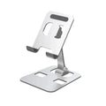 Fashion Universal Foldable Desk Phone Holder Mount Stand For iPhone 12-17 Mobile Phone Holder Tablet Desktop Metal Holder