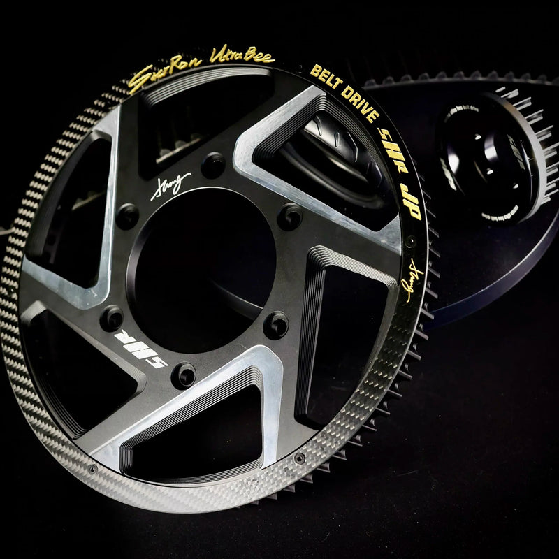 Second-tier chain drive modification to second-tier belt drive Electric Motorcycle Drive Belts Transmission BeltFor Surron Ultra