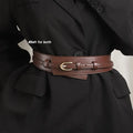 Ladies' new belt dual-purpose high-end decorative dress with blazer fashionable wide waist belt