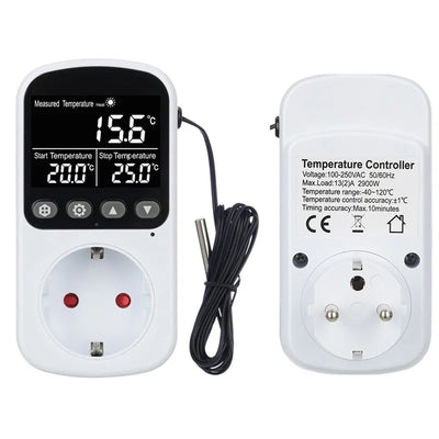 Digital EU Plug Temperature Controller Socket Outlet | SAMAG
