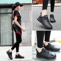 Chef shoes four season soft-sole anti-slip oil-proof waterproof portable kitchen work shoes fashion plus size casual men's shoes