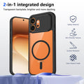 For Honor 600 VKJ NX9 Case Shockproof Silicone Bumper Clear Airbag Back Cover Hard Matte for Magsafe Case for Honor 600 VKJ-NX9