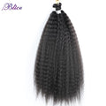 Synthetic Crochet Braiding Hair Bundles Sew In Afro Kinky Curly  Hair Extensions Strand Hook Braid Fake Hair 3pcs Deal
