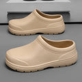 Men's casual non-slip soft-sole EVA rain shoes Four Seasons New Light Chef Kitchen work shoes Outdoor Fishing Walking Water Shoe