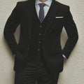 Men's 3pcs Suit Set, Jacket + Vest + Pants, Fashionable High-Quality, Suitable for Weddings, Parties and Formal Occasions
