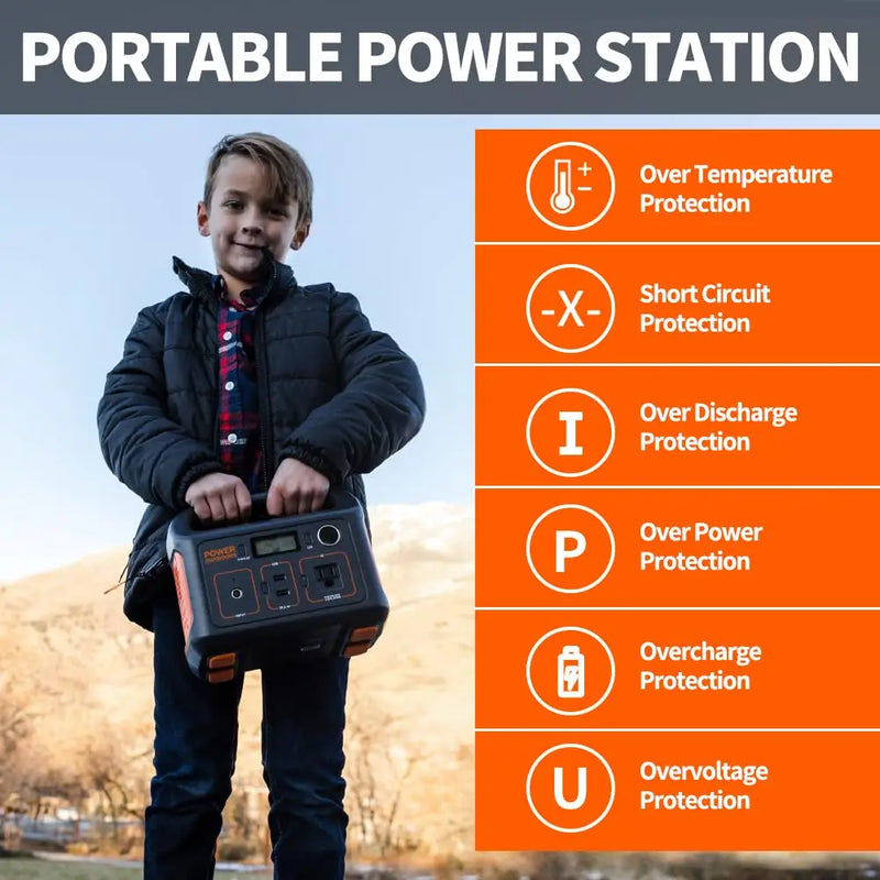 Portable Power Station Explorer 290, 290Wh Backup Lithium Battery, 110V/200W Pure Sine Wave AC Outlet,, Customized