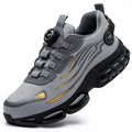 Rotating Button Work Safety Shoes Men Indestructible Steel Toe Shoes Security Work Sneakers Protective Safety Boots size 47 48