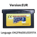 Mario GBA Games cards EUR USA Version GBA Game Cartridge 32 Bit Video Game Console Card Series Super  Wario Land4