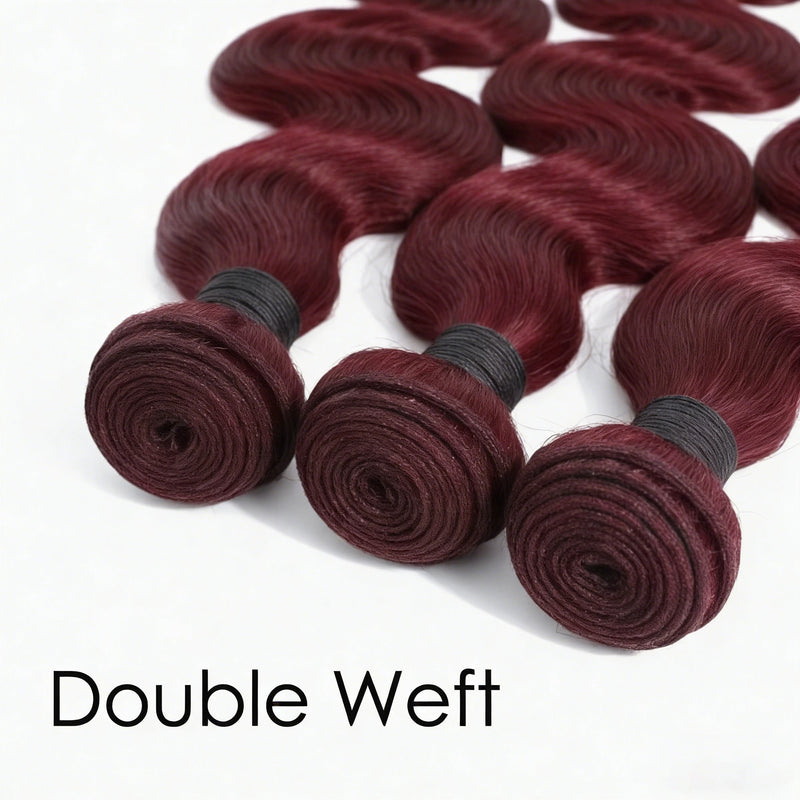 14A 99J Burgundy Body Wave Bundles Human Hair Brazilian Unprocessed 30 36 Inch Virgin Weave Raw Hair 98% Human Hair Bundles Extensions
