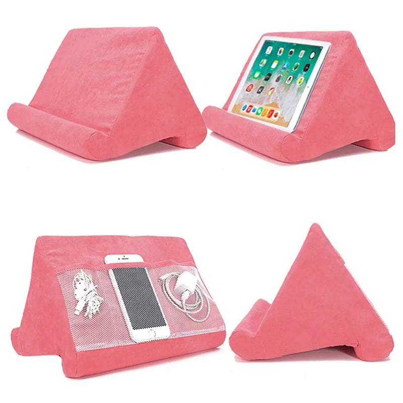 Xnyocn Tablet Stand Multifunction Sponge Pillow Stands for IPad Samsung Huawei Tab Reading Holder Support Bed Mount Bracket Book