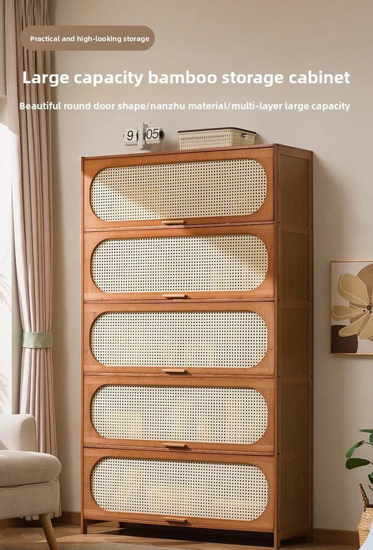 Bookshelf Shelf Floor-to-ceiling bookcase Living room against the wall Multi-layer storage cabinet Locker Simple bedroom