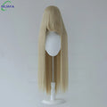 Very High Quality 600g 68 Colors 40 Inch 100cm Long Straight Cosplay Wig With Bangs Heat Resistant Hair Anime Wigs + Wig Cap