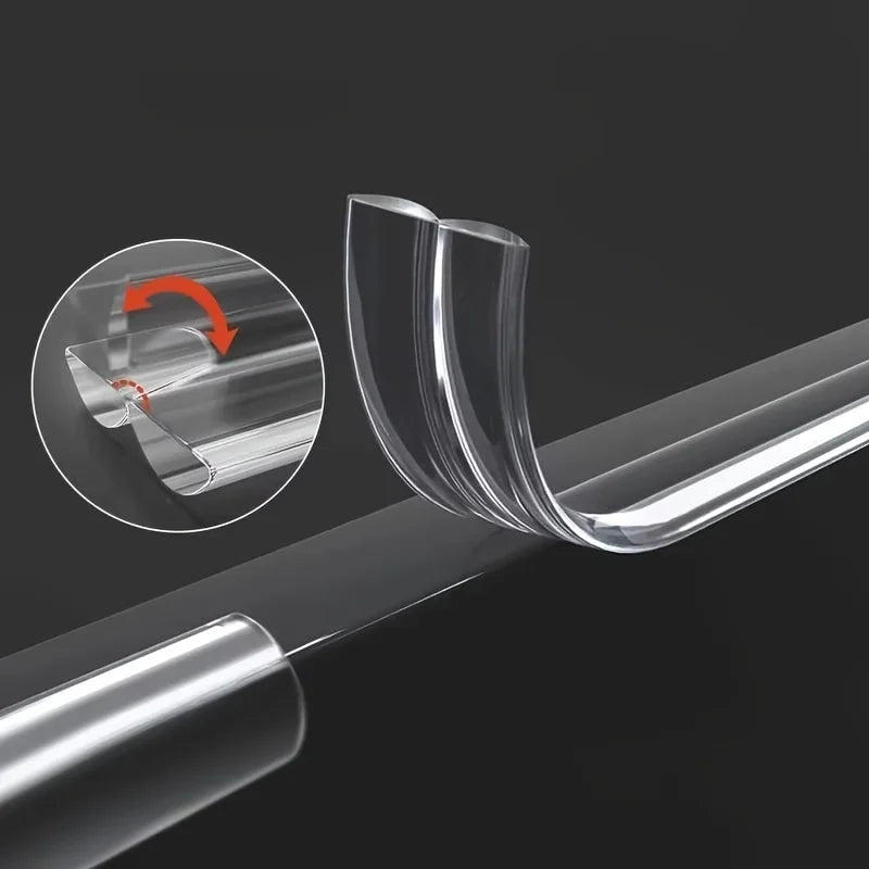 200cm Edge Corner Guards Transparent Edge Protectors Safety Bumper Strip Protection for Furniture Table Corners