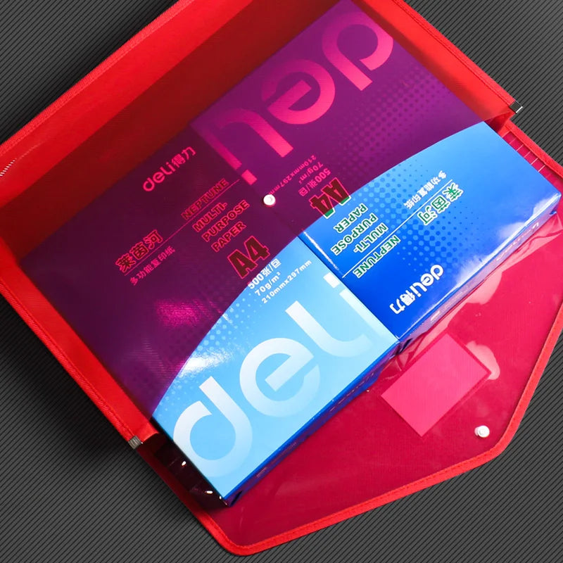 A3 Extra Large Document Bag Snap Button Bag 8k Drawing Paper Simple Data File Painting Work Storage Bag Large Information Bag