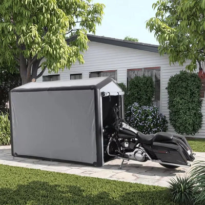All-Weather PVC Waterproof Motorcycle Cover UV Protection | SAMAG