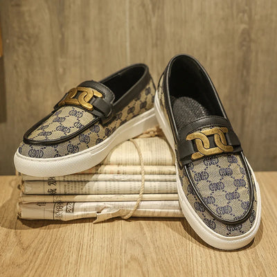 Bussiness Casual Shoes for Men Low-top Fashion Loafers | SAMAG