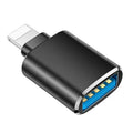 USB 3.0 OTG Adapter for IPhone 14 13 12 11 Pro XS Max XR X 8 Plus 7 6s IPad Lightning Male To USB 3.0 Adapter for IOS 13 Above
