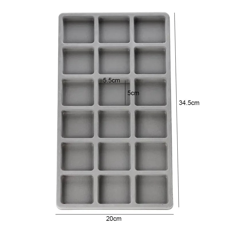 1PCS Flocked Bead Board Bracelet Necklace Beading Accessories Measuring Tools Design Jewelry DIY Craft Tool Jewelry Making