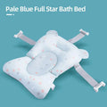 Baby Shower Bath Tub Pad Non-Slip Newborn Bathtub Mat Safety Nursing Foldable Support Comfort Body Cushion Mat Pillow Cartoon