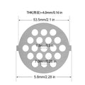Meat Grinder Pinion Mixer Spare Parts Meat Grinder Knife Stainless Steel Grille for Food Grinder Accessories Kitchen Tool