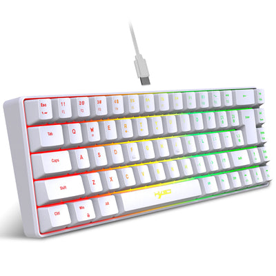 68 Keys Gaming Keyboard USB Wired Portable 20 RGB | SAMAG