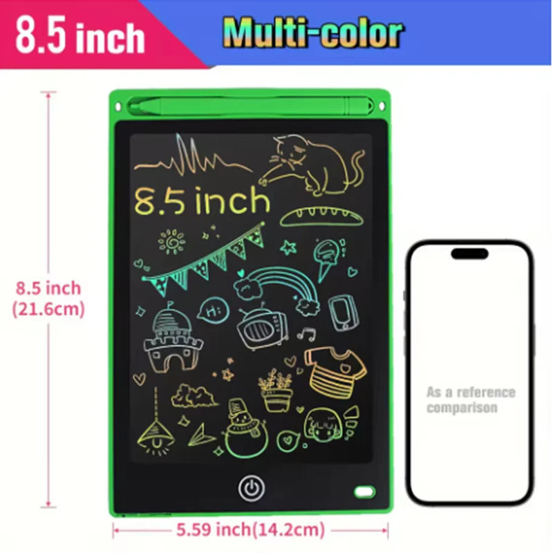 8.5 Inch LCD Writing Tablet Digital Drawing Tablet Handwriting Pads Portable Electronic Tablet Board For 3 4 5 6 7 8 Years kids