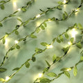 Green Leaf String Light Ivy Leaf Fairy Lights for Bedroom Party Festival Wedding  Birthday Christmas Valentine's Day Decor