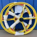 24/26 inch bicycle wheel hub magnesium alloy material integrated wheel hub disc brake maximum tire width 2.35