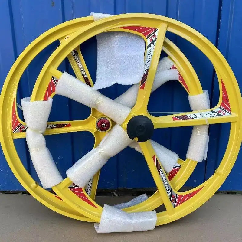 24/26 inch bicycle wheel hub magnesium alloy material integrated wheel hub disc brake maximum tire width 2.35