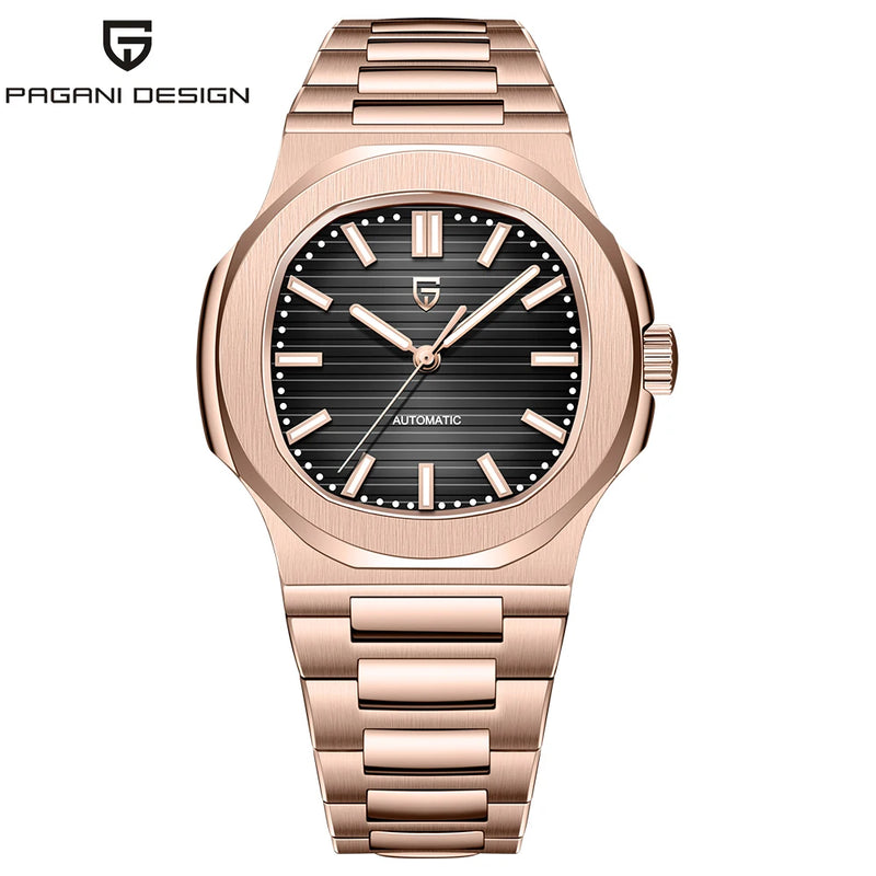 PAGANI DESIGN Top Luxury Mechanical Watch Men Stainless Steel Waterproof Sapphire Crystal Automatic For - Visuel 8 | SAMAG