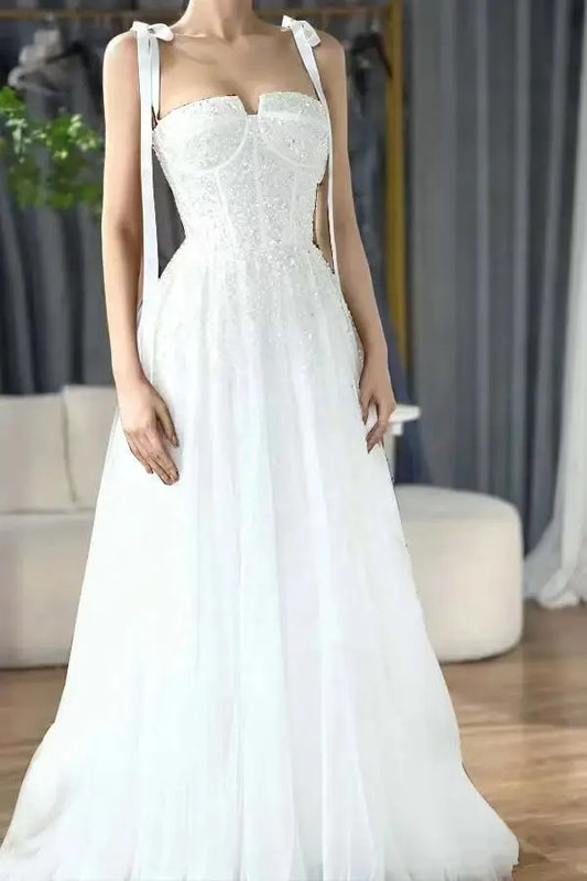 Customized Crystal Tulle A-line 2026 Evening Dresses for Women Red Shiny Sequined Party Dresses Strapless Princess Prom Dress