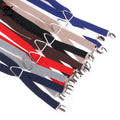 Elastic Adjustable Suspenders For Adults And Kids - Men Women Braces Set For Children Boys Girls Wedding - Visuel 4 | SAMAG