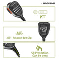 Baofeng Waterproof Type Microphone UV 9R Walkie Talkie PTT Speaker Mic For UV9R Pro UV 68 Pro Max V2  UV S22 Pro V2 Ham Radio