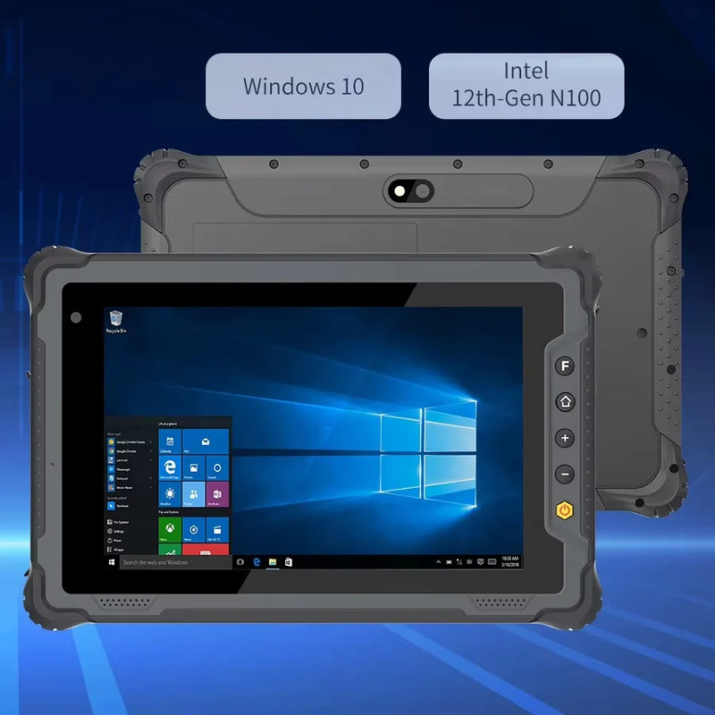 CHWEIDA  8-Inch Windows Tablet Industrial Tablet PC N100 CPU 8G RAM 128G ROM Barcode Scanner Rugged Waterproof Tablet