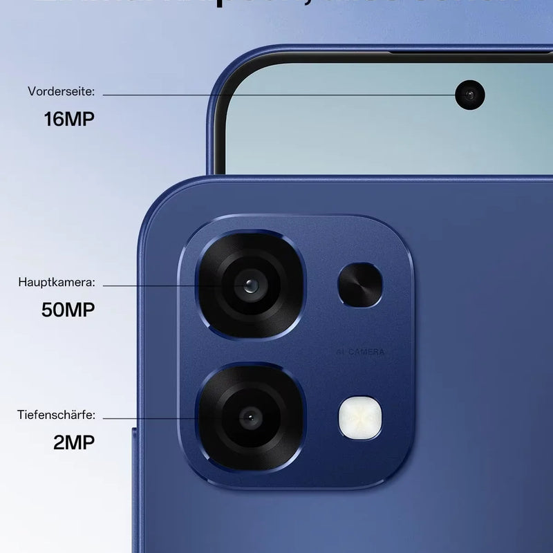 EU version OPPO A6 Pro 5G Smartphone 8GB+256GB,6500mAh,MTk Dimensity 6300,AMOLED,50MP AI Main Camera IP69
