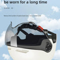 Bicycle Safety Helmet 3C Certified Men's and Women's Adult Children Cartoon Electric Bicycle Motorcycle Half Helmet with Goggles