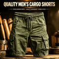 Men Summer New Multi Pockets Cotton Cargo Shorts Fashion | SAMAG