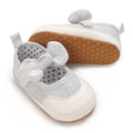 Spring and Autumn Baby Cute Silver Princess Shoes 0-12 Months Comfortable Walking Shoes for Baby Girls