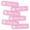 132 Personalized Name Stickers for Kids, Custom Waterproof Name Labels for Bottles, Lunch Boxes, School Supplies