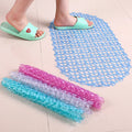 New Household Non-slip Mat Bathroom Bath Massage Suction Cup Bathtub with Suction Cup Bathroom Mat Rug Bathroom Carpet Supplies