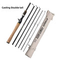 Carbon Fiber Lure Rod Ultra-short Section Spinning/casting Pole 1.8M/2.1M/2.4M/2.7M Travel Superhard Fishing Rods