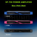 FUHAM SP-750 Class D Digital Power Amplifier 750W 8Ω 2 Channel 1U Lightweight Pro Audio Amp for DJ Stage Performance
