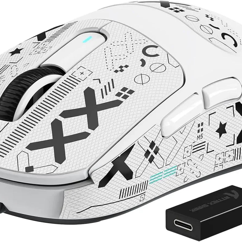 ATTACK SHARK X3PRO 8K Lightweight Wireless Gaming Mouse  Own Anti-slip Mouse PAW3395 26Kdpi Bluetooth electronic sports game