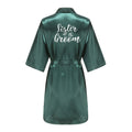 Wedding Bride Bridesmaid Robes Dressing Gown Sexy Women | SAMAG